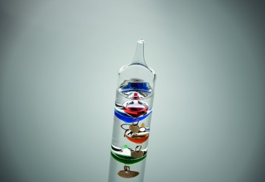 Logo trade business gifts image of: Galileo thermometer glass 28cm