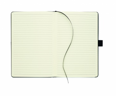 Logo trade advertising products image of: A5 notebook PU front pocket