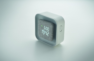 Logotrade advertising product picture of: Recycled ABS/RPET alarm clock Stuttgart