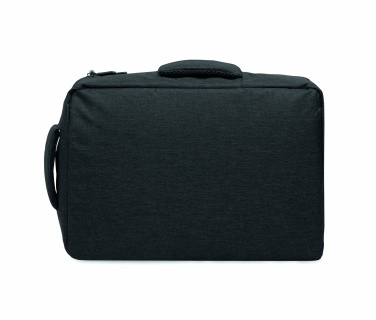 Logo trade advertising products picture of: A safe 15-inch laptop backpack made of 300D RPET with a 210D RPET lining and customizable printing.