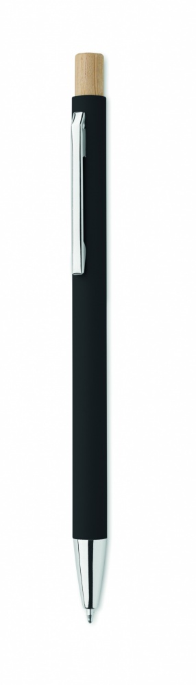 Logo trade promotional giveaways picture of: Recycled aluminium ball pen