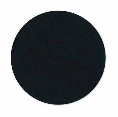 Logo trade corporate gift photo of: Round coaster in RPET felt