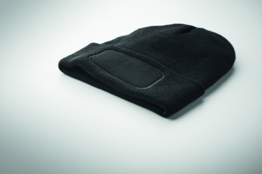 Logotrade promotional giveaway image of: Unisex beanie RPET polyester