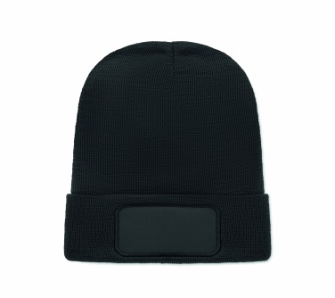 Logotrade advertising product image of: Unisex beanie RPET polyester