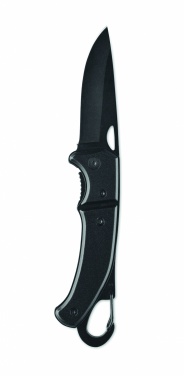 Logo trade promotional giveaway photo of: Aluminium foldable knife