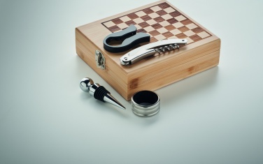 Logotrade promotional merchandise image of: Chess board wine set