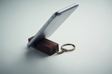 Logotrade promotional merchandise image of: Key ring with phone stand Hyvinkää