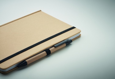 Logotrade promotional merchandise picture of: Caratil A5 notebook in recycled carton