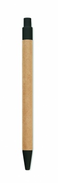 Logo trade promotional merchandise photo of: A5 notebook in recycled carton