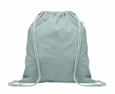 Logo trade promotional gifts image of: Recycled 140 gr/m² cotton bag