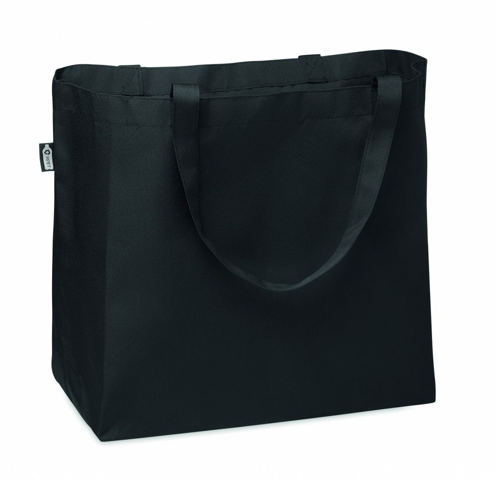 Logo trade promotional giveaways picture of: 600D RPET large shopping bag