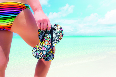 Logotrade promotional item image of: Sublimation beach slippers