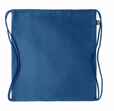 Logo trade promotional giveaways image of: Hemp drawstring bag 200 gr/m²