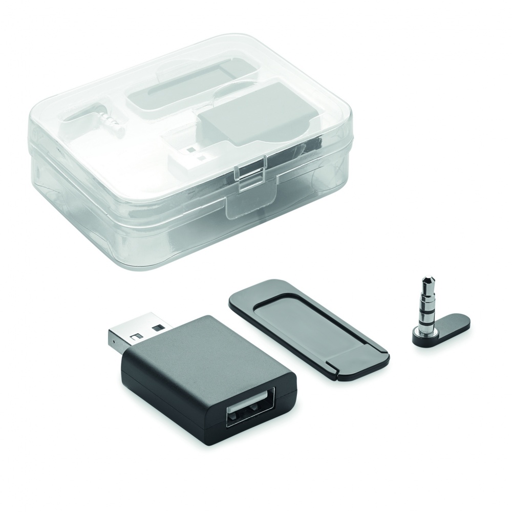 Logo trade promotional products picture of: Webcam data and audio blocker