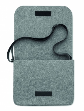Logo trade corporate gift photo of: RPET felt laptop bag