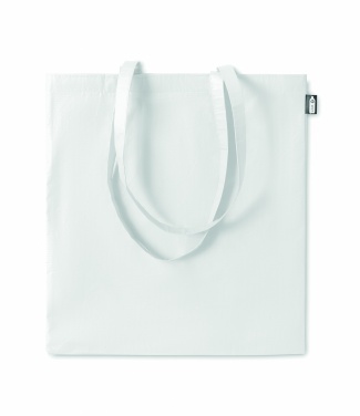 Logo trade promotional giveaways image of: RPET non woven shopping bag