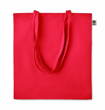 Logo trade business gifts image of: Organic cotton shopping bag
