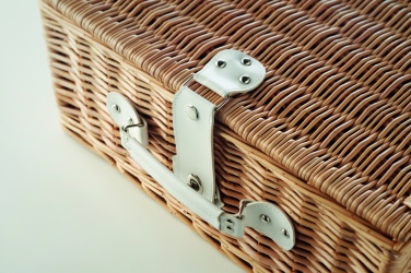 Logotrade corporate gifts photo of: Wicker picnic basket 4 people
