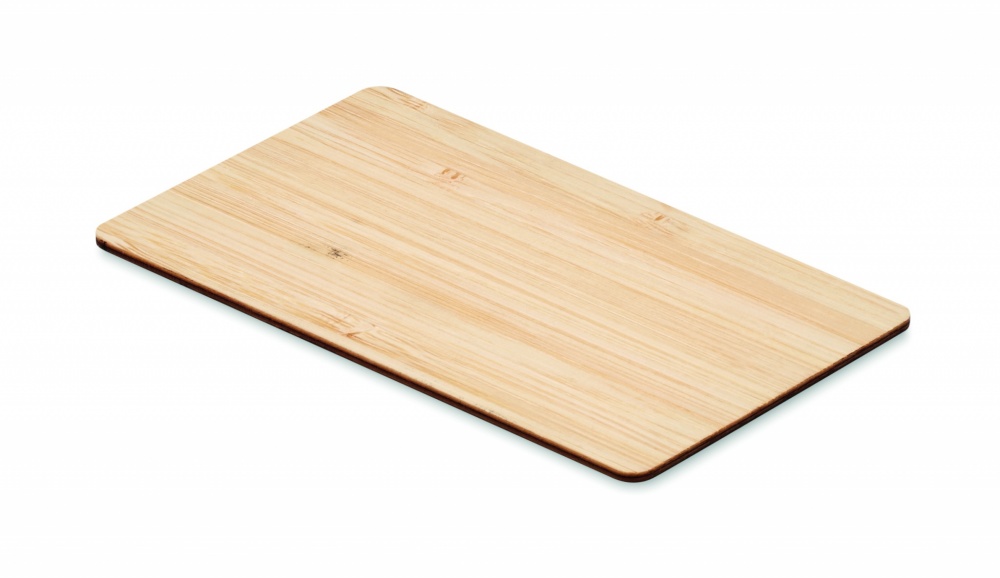 Logotrade promotional merchandise photo of: RFID card in bamboo material
