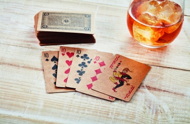 Logotrade promotional product picture of: Recycled paper playing cards