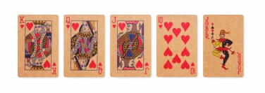 Logo trade advertising product photo of: Recycled paper playing cards