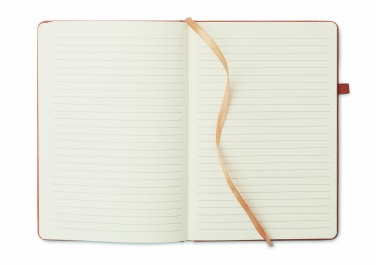 Logotrade promotional product image of: Recycled Leather A5 notebook