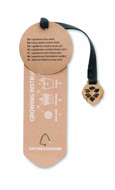 Logo trade promotional items image of: Pine tree bookmark