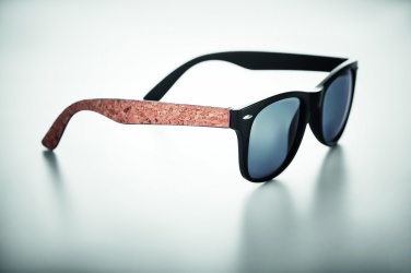 Logo trade promotional item photo of: Sunglasses with cork arms TALLINN