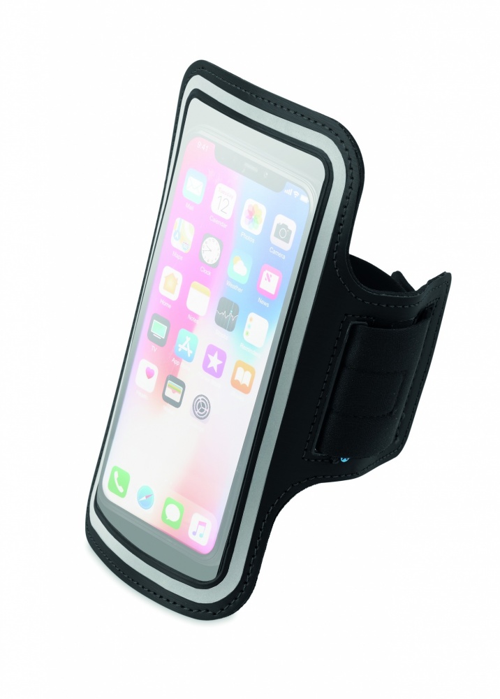 Logo trade promotional giveaway photo of: Large neoprene phone pouch