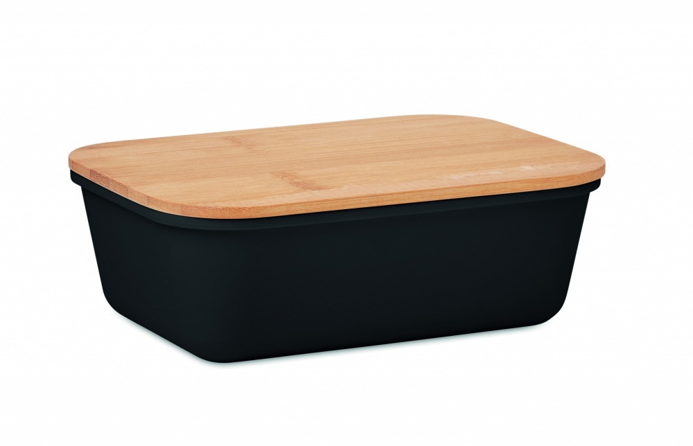 Logotrade advertising products photo of: Lunch box with bamboo lid