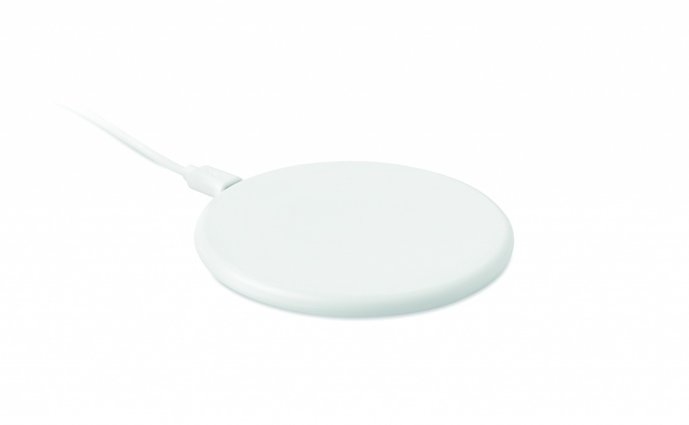 Logo trade promotional products image of: ABS wireless charger 10W
