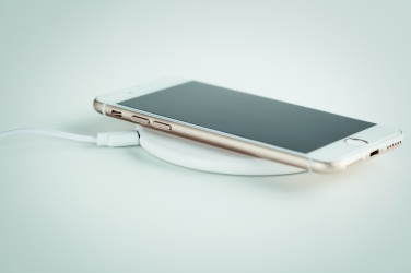 Logo trade promotional giveaways image of: ABS wireless charger 10W