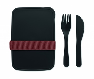 Logotrade promotional products photo of: Lunch box with cutlery