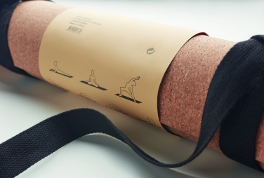 Logo trade corporate gifts picture of: Cork yoga mat