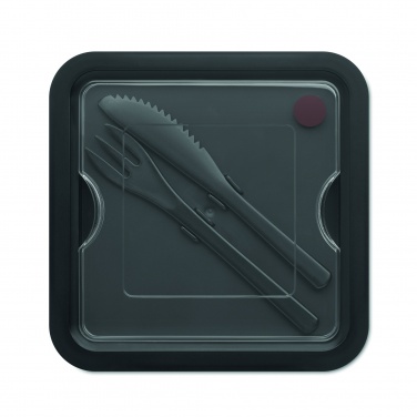 Logotrade promotional giveaway picture of: Lunch box with cutlery 600ml