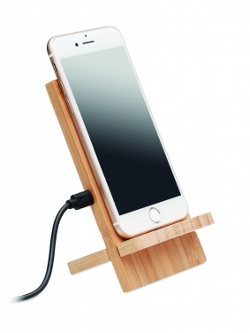 Logo trade promotional giveaway photo of: Wireless charger stand 10W
