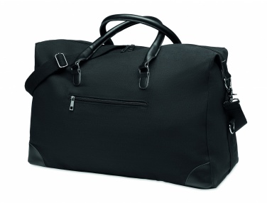 Logo trade promotional giveaways image of: Weekend bag in canvas 340gr/m²