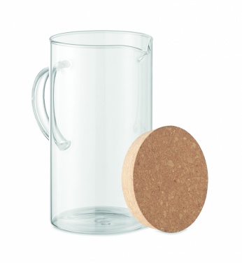 Logotrade promotional item image of: Borosilicate glass decanter 1L