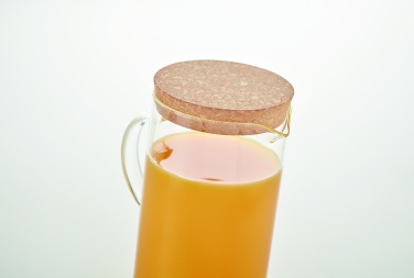 Logo trade promotional products picture of: Borosilicate glass decanter 1L