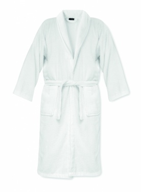 Logotrade promotional gift image of: Bathrobe organic cotton XL/XXL