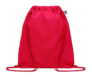 Logotrade promotional gift picture of: Organic cotton drawstring bag
