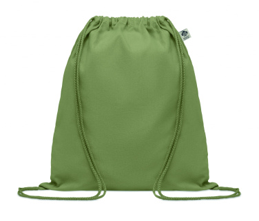 Logo trade promotional items picture of: Organic cotton drawstring bag