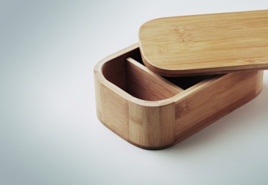 Logotrade promotional products photo of: Bamboo lunch box 1000ml LADEN LARGE