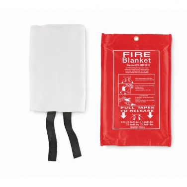 Logo trade corporate gift photo of: Fire blanket in pouch 120x180