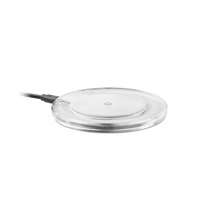 Logo trade promotional giveaways image of: Wireless charging pad 15W