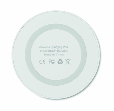 Logotrade promotional product picture of: Small wireless charger 15W