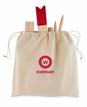Logotrade promotional merchandise image of: Pinewood outdoor throwing game