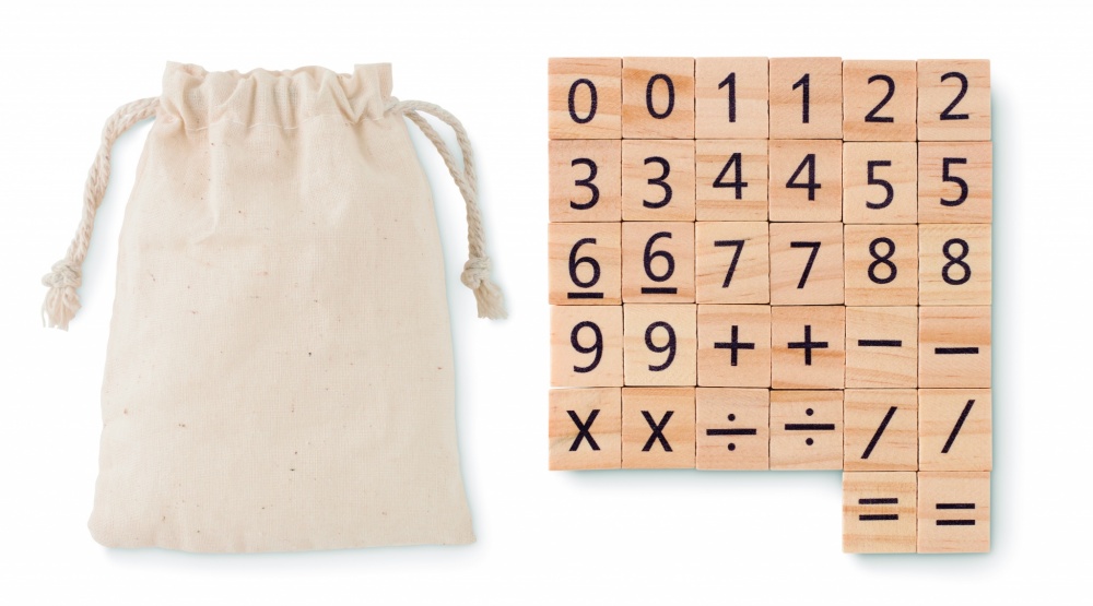 Logotrade promotional gifts photo of: Wood educational counting game