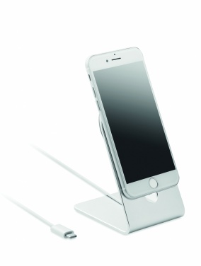 Logo trade business gift photo of: Portable magnetic charger 15W