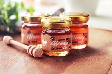 Logo trade promotional giveaways image of: Set of 3 wildflower honey